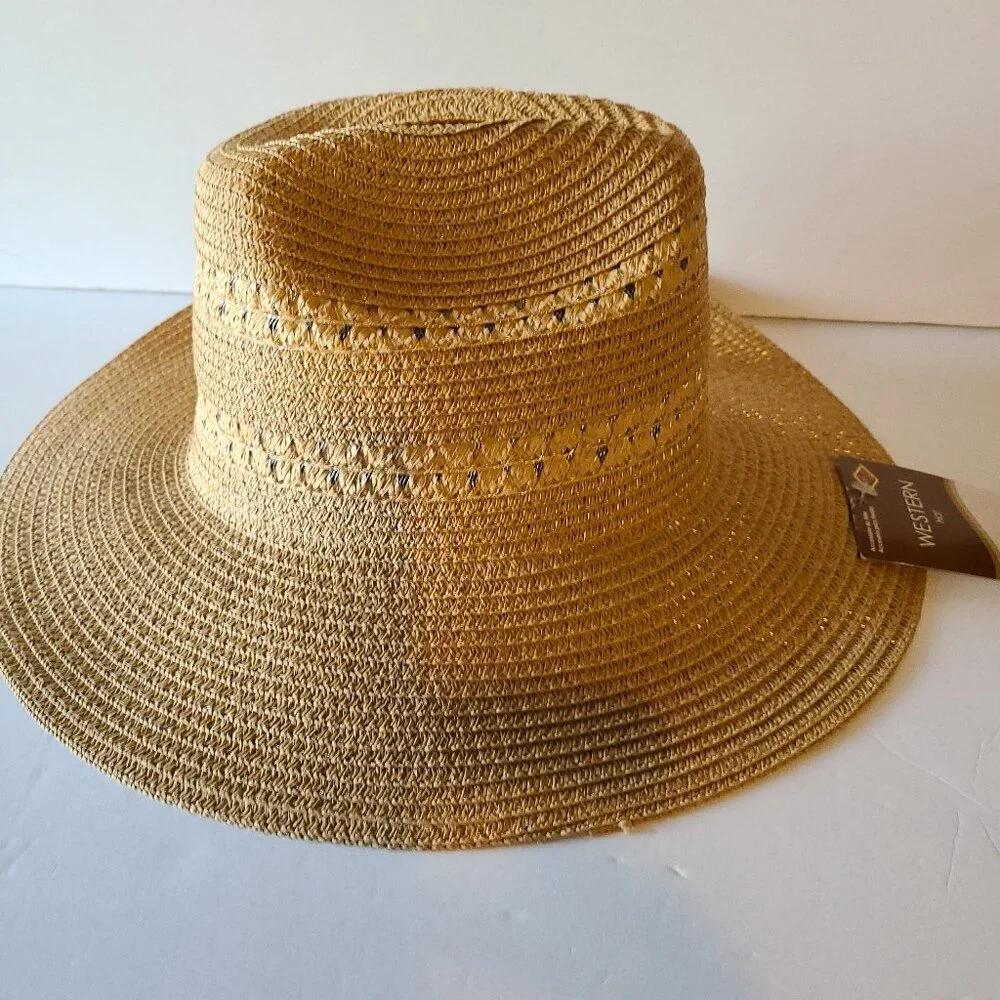BEISTLE WILD WEST THEME WESTERN PARTY COSTUME HEADWEAR 3.5 INCH FLEXIBLE BRIM